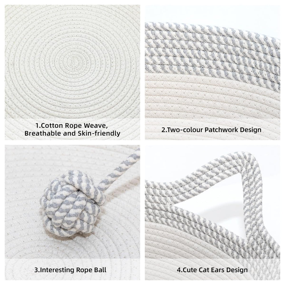 WEAVELYRICS Boule teaser en coton, stimulation ludique pendant le repos.