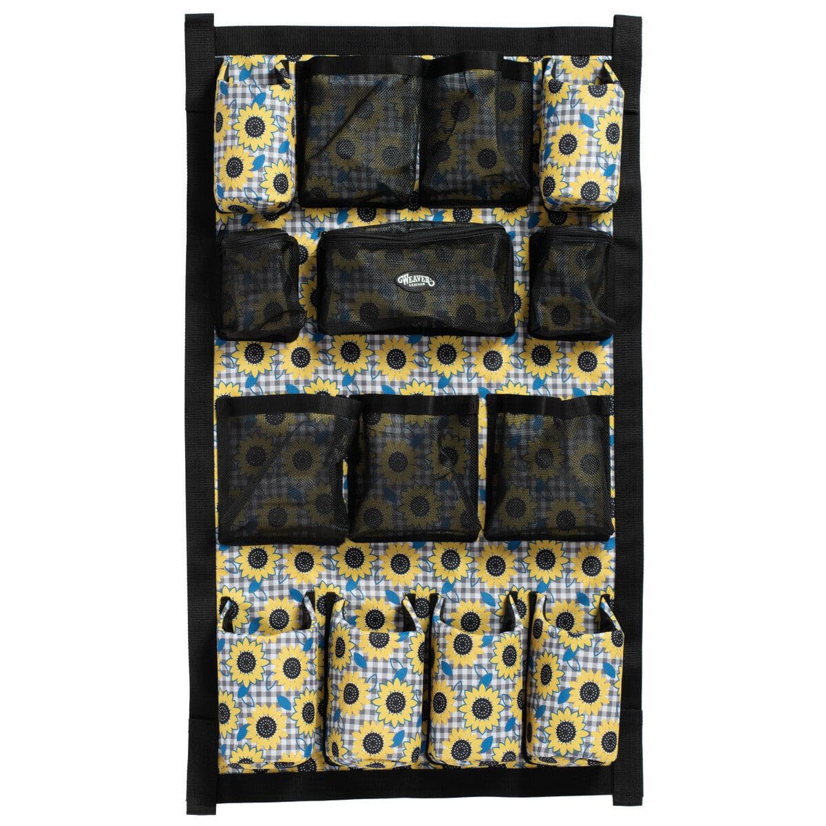 Weaver Leather sac toilettage remorque Mint — compartiments rembourrés protègent les articles.
