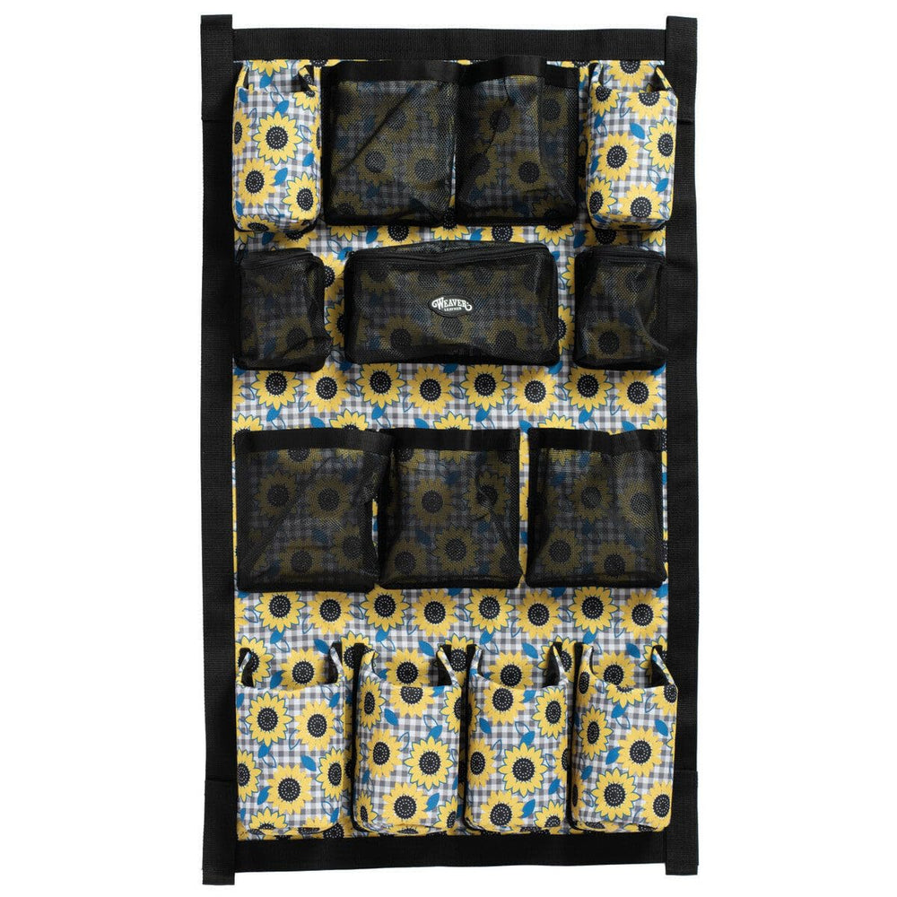 Weaver Leather sac toilettage remorque Mint — compartiments rembourrés protègent les articles.