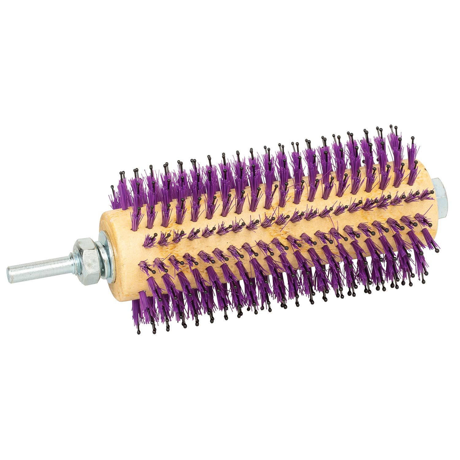 Weaver Livestock Roto Brush pinhead-fluffer violet, outil de soin du pelage et préparation du montage
