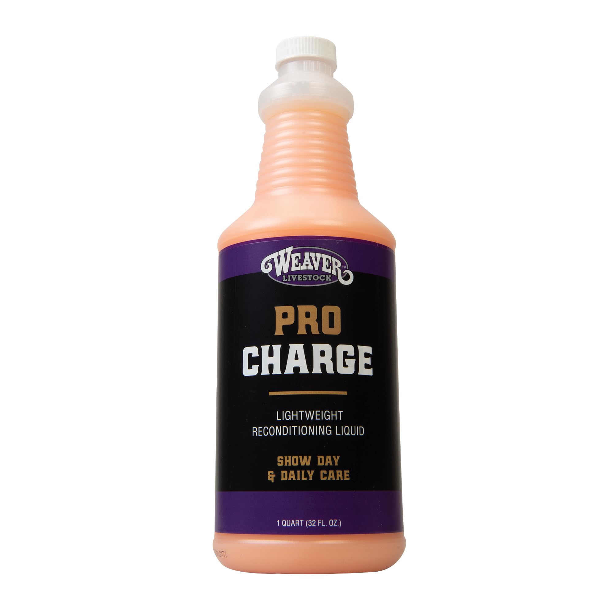 Weaver Livestock ProCharge: bouteille de réconditioning pour crinière et robe, nourrissant et revitalisant.