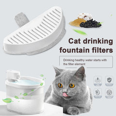 Détail filtration triple: éponges et résine ionique pour goût frais.