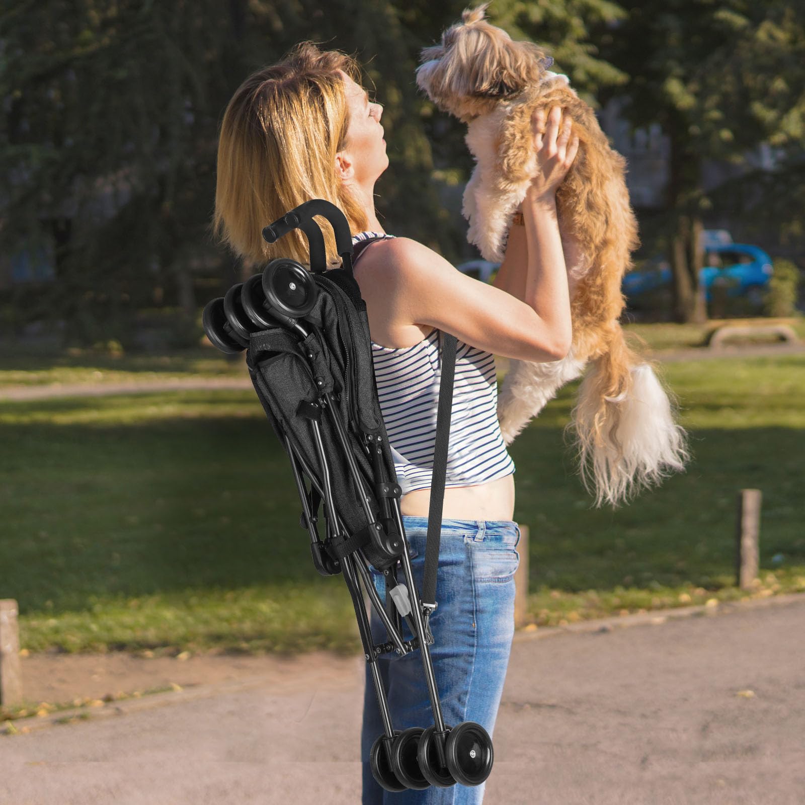 Poids léger de 3-5-kg, pratique à transporter lors des sorties.