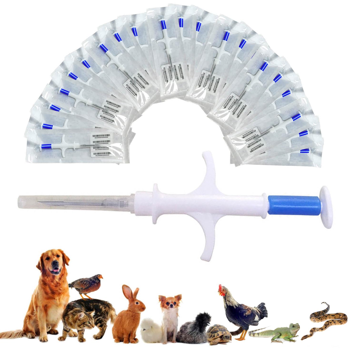WEEGEEKS microchip universelle 134-2khz: solution d identification fiable pour votre animal.
