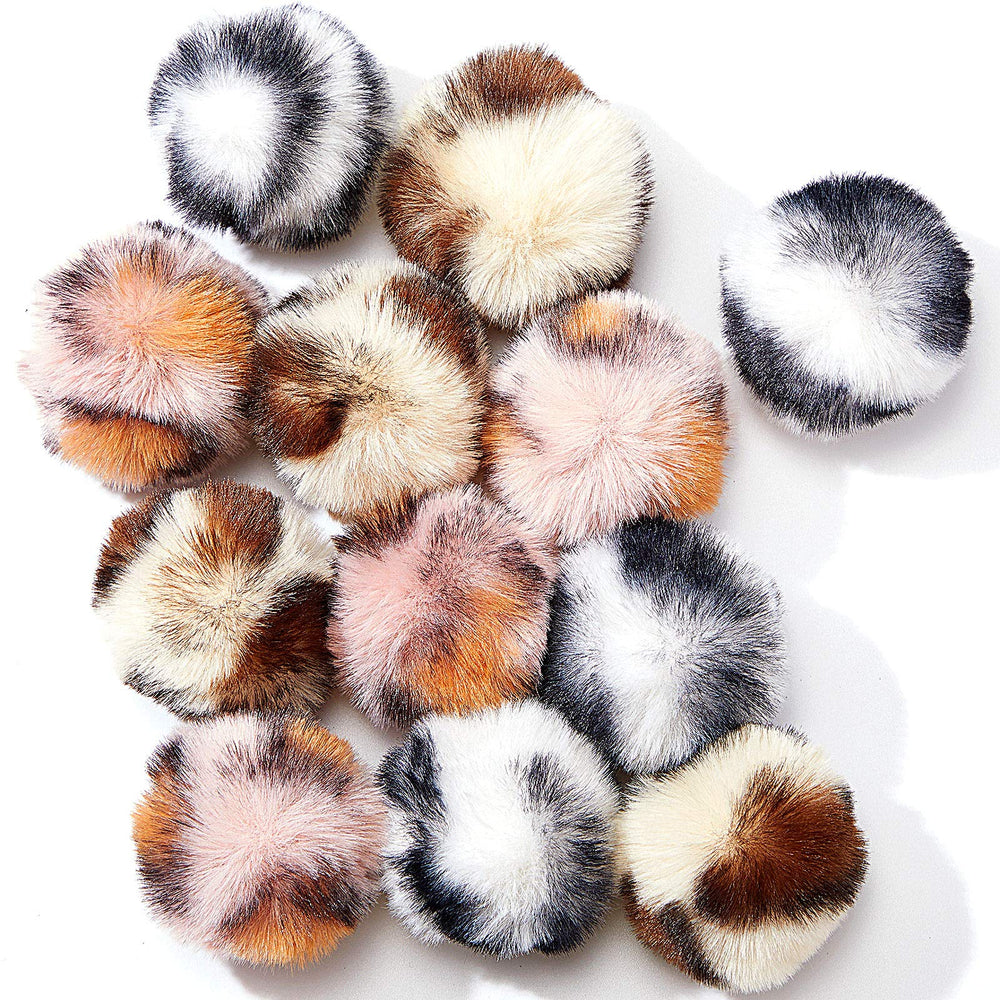 Balle pom pom Weewooday rose douce, idéale pour le jeu actif.