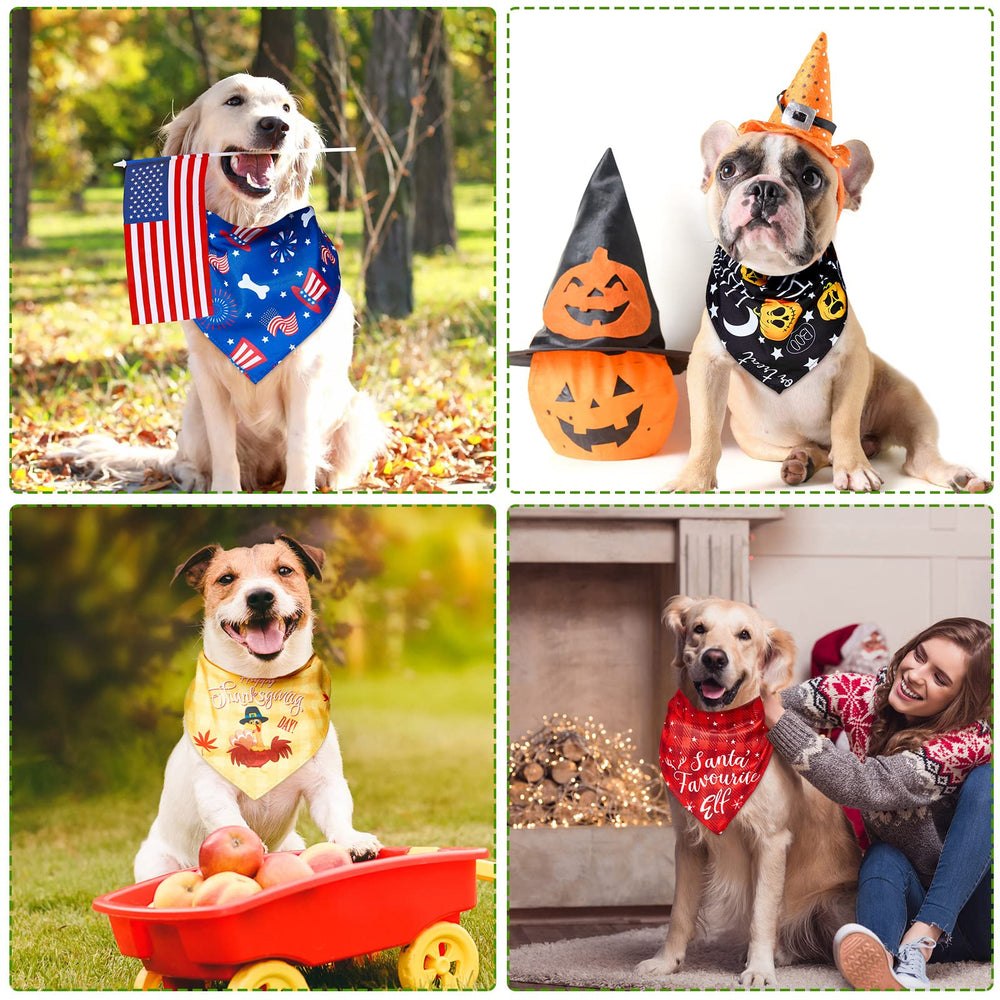 Weewooday bandana chien Halloween, style ludique et lavable pour soirées.