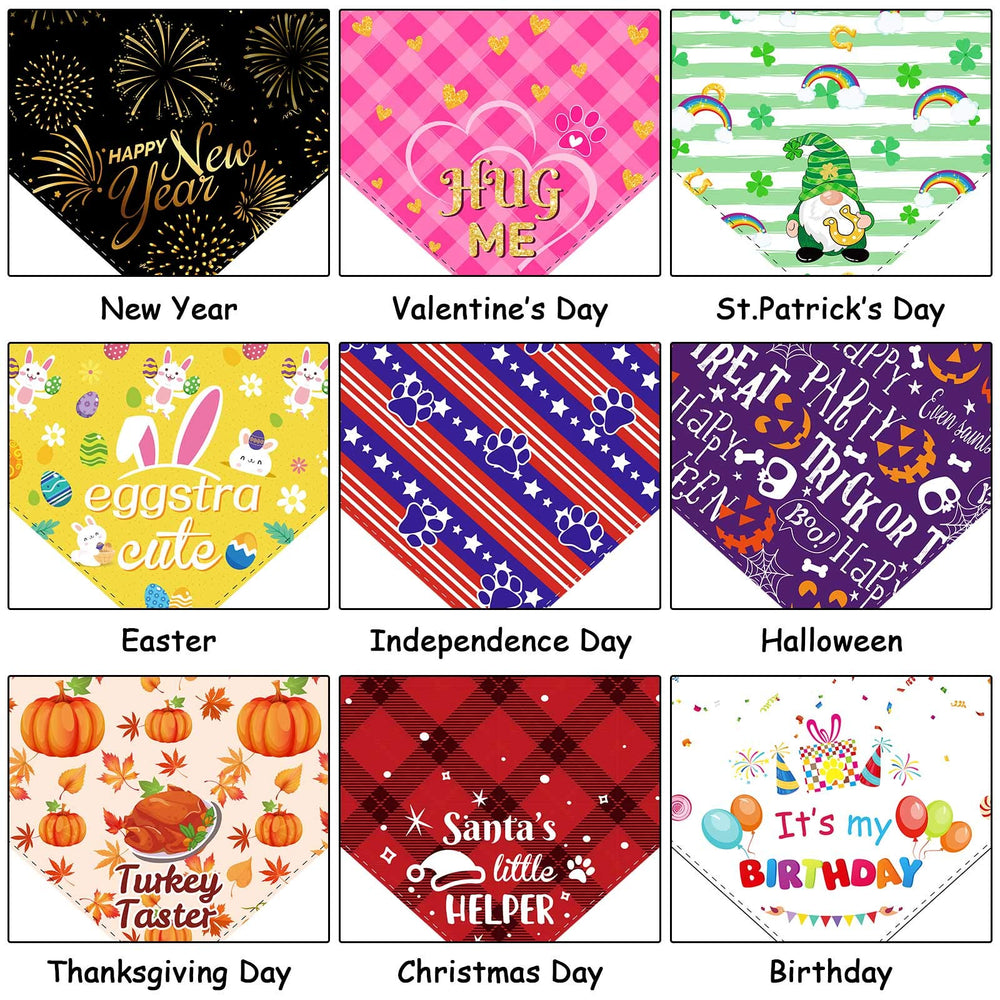 Bandana anniversaire Weewooday pour chien, accessoire charmant.