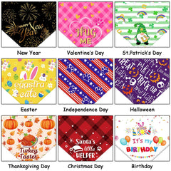 Bandana anniversaire Weewooday pour chien, accessoire charmant.