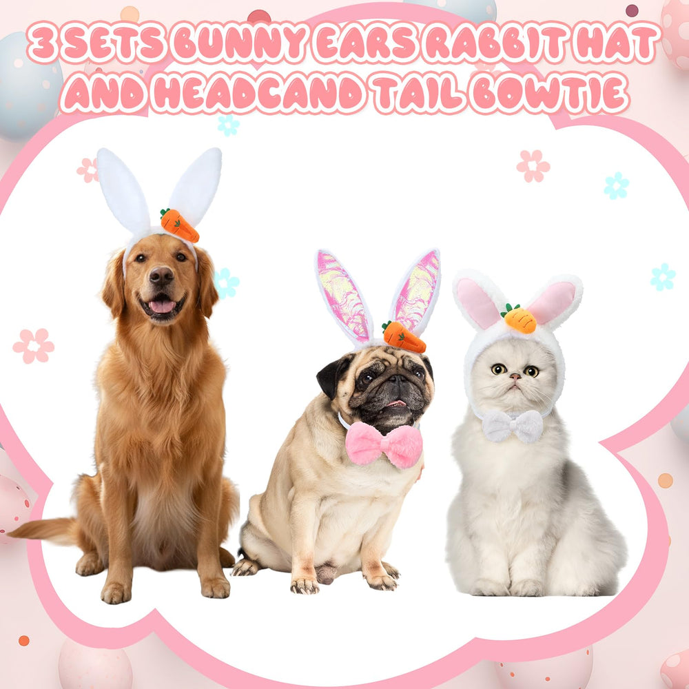 Weewooday bandeau tête lapin, accessoire confortable pour animaux.