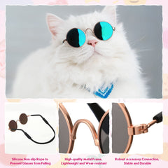 Weewooday lunettes chien, monture légère pour un look ludique et sûr.