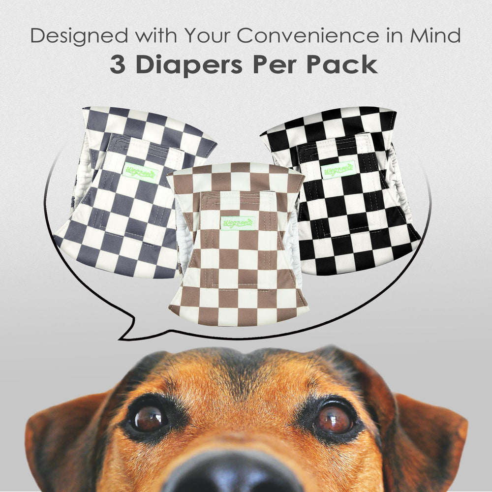 Wegreeco bandage ventral chien fermeture reglable: ajustement simple et securite.