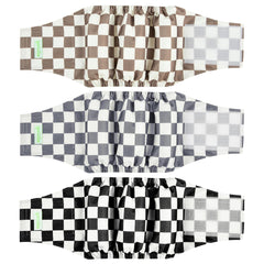 Wegreeco bandage ventral chien motif chic: confort et style au quotidien.