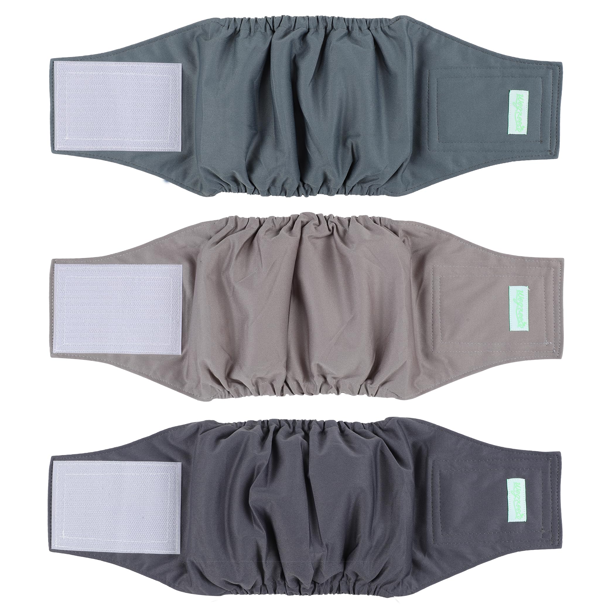 Wegreeco bandeau ventre chien motif chic 1, protège les sols tout en restant confortable.