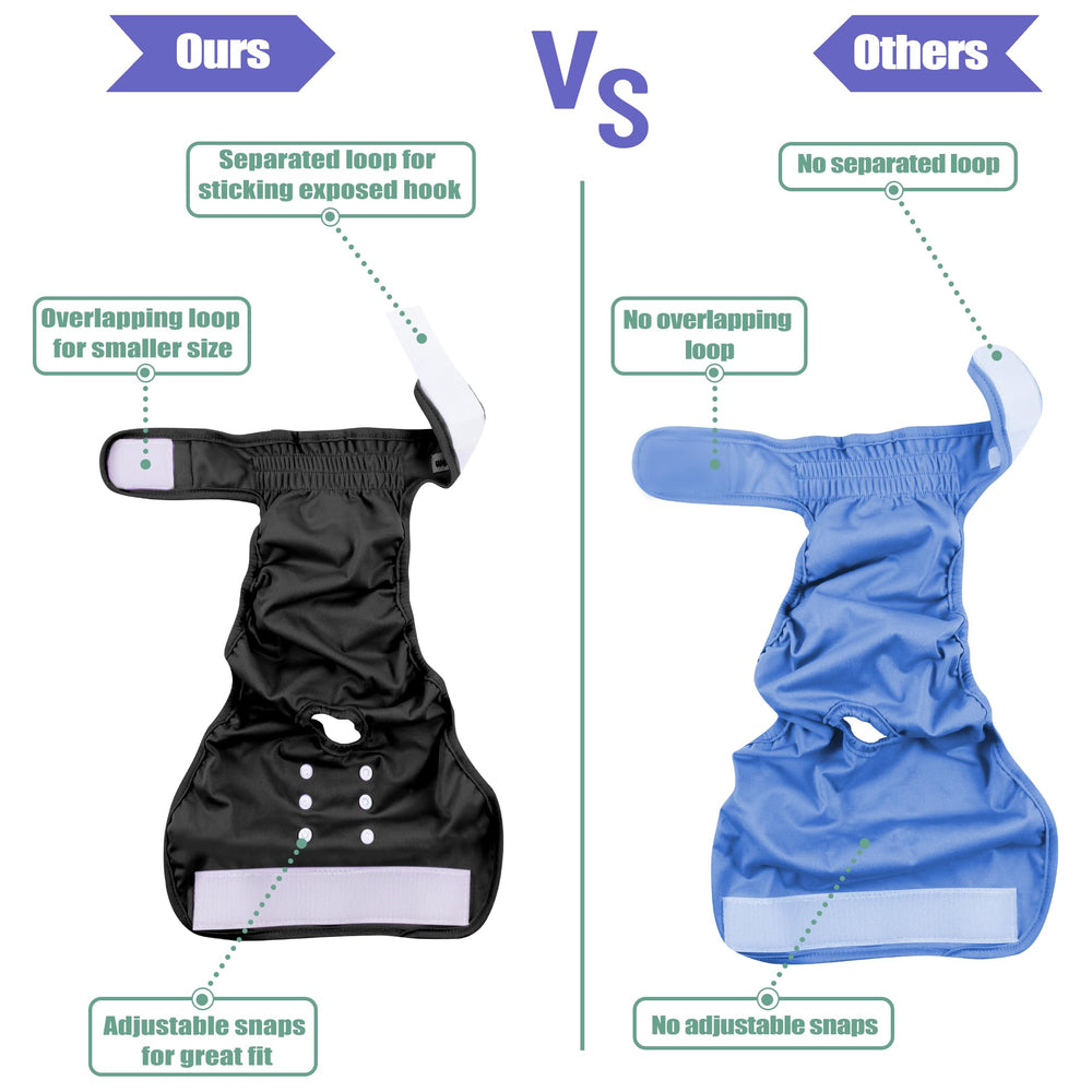 Fermeture Velcro Wegreeco — mise en place rapide et sans douleur pour chien.