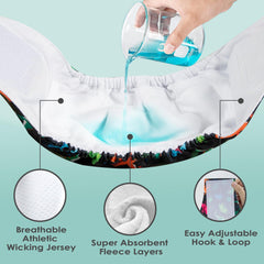 Pad absorbant Wegreeco intégré, protège les sols des éventuelles fuites.