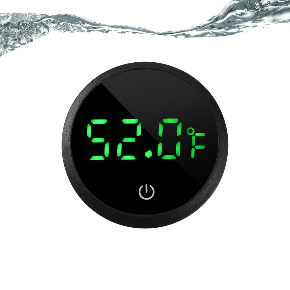 WEIMELTOY thermomètre d'aquarium avec affichage LED clair pour lecture rapide