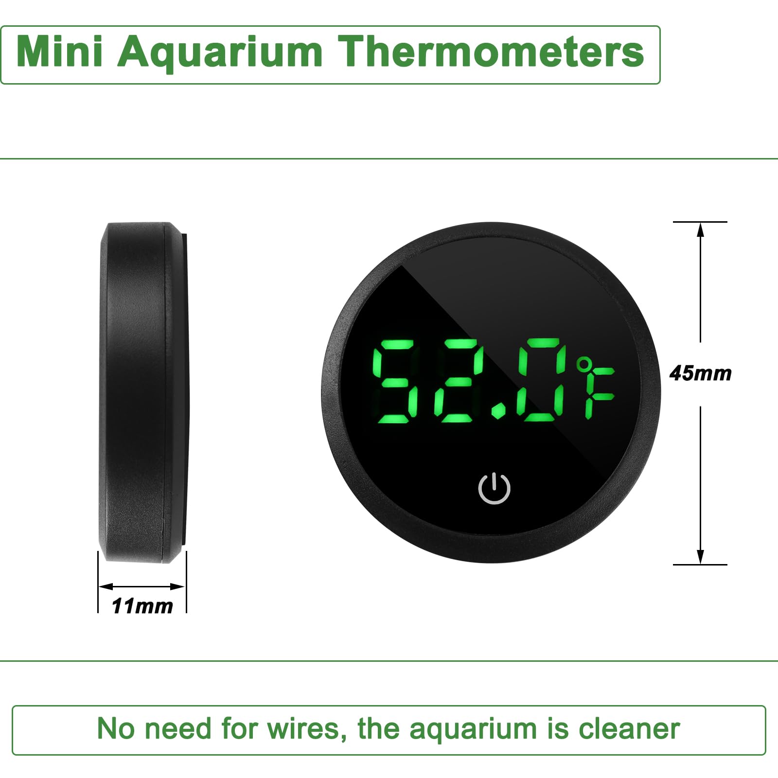 WEIMELTOY thermomètre précis avec capteur 0,1°F pour relevés fiables