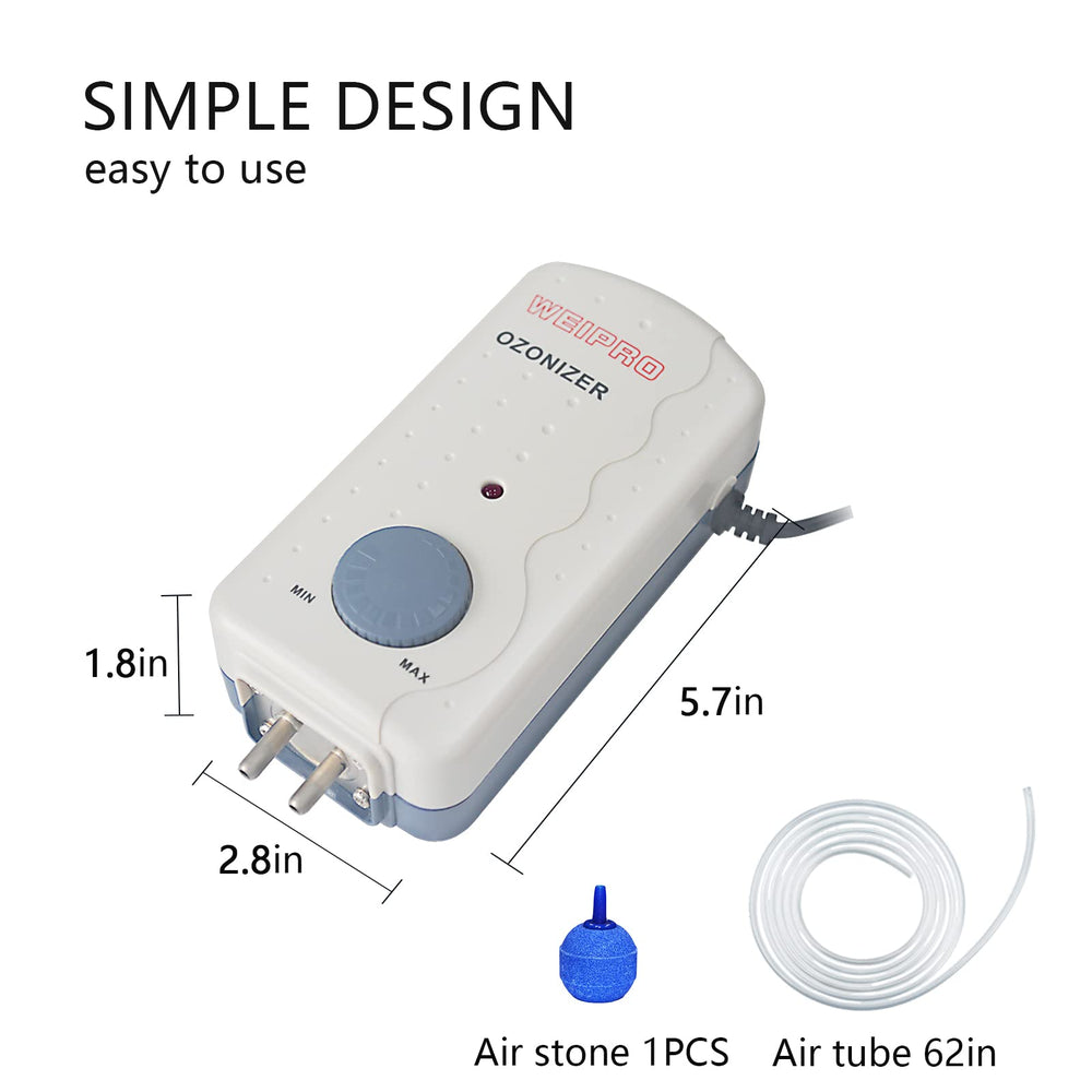 Weipro générateur d'ozone, schéma électronique clair pour installation fiable.