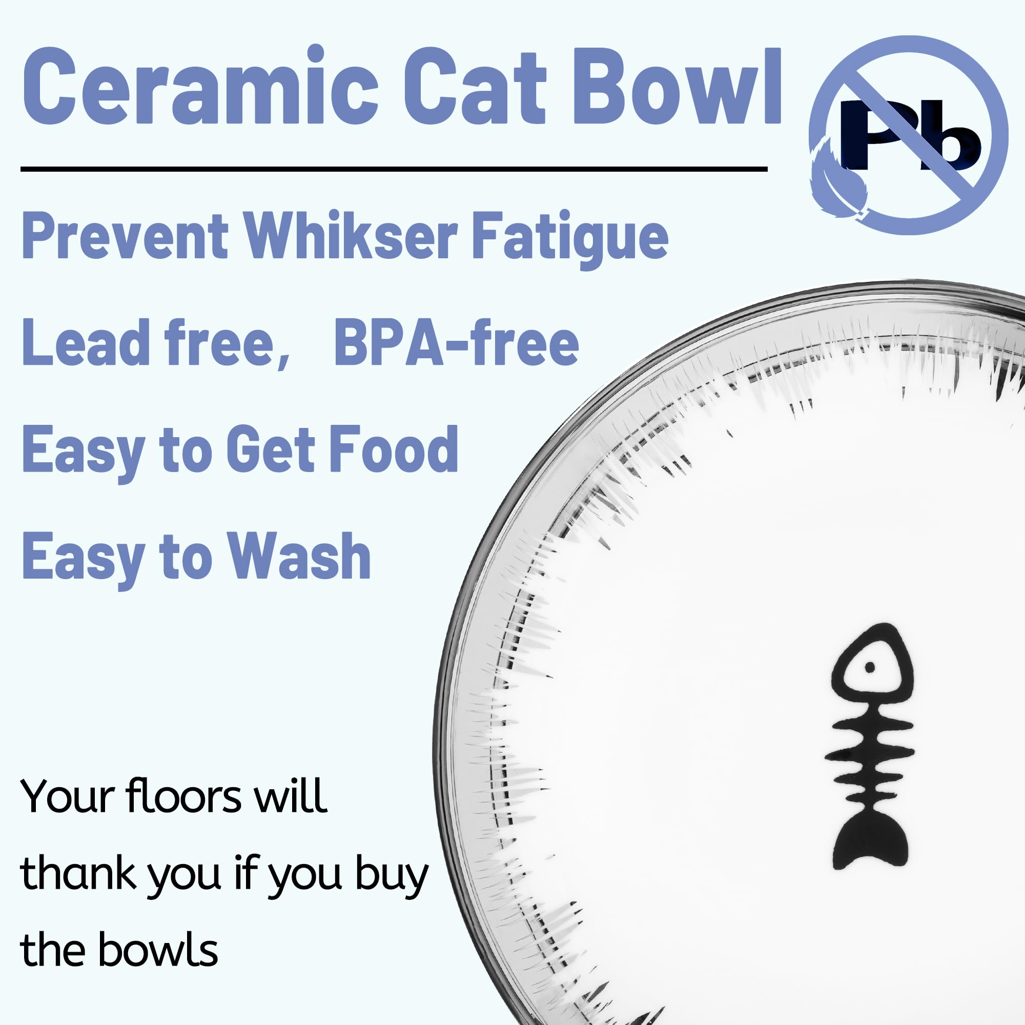 Wellbro bol-chat-élevé motif empreinte-pattes, accessoire déco élégant pour votre maison.