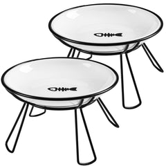 Wellbro bols elevés ensemble: confort accru et repas élégant.