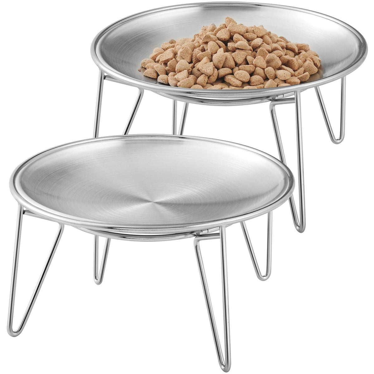 Wellbro gamelles élevées pour chats ensemble pratique pour repas confortables