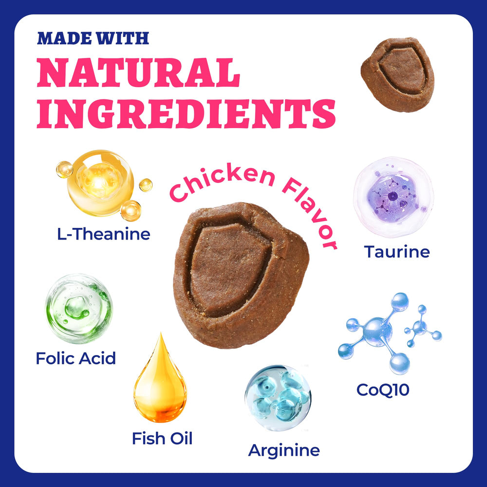 CoQ10 et Oméga-3 dans Wellix Cardio Bites pour l’énergie et le cœur.