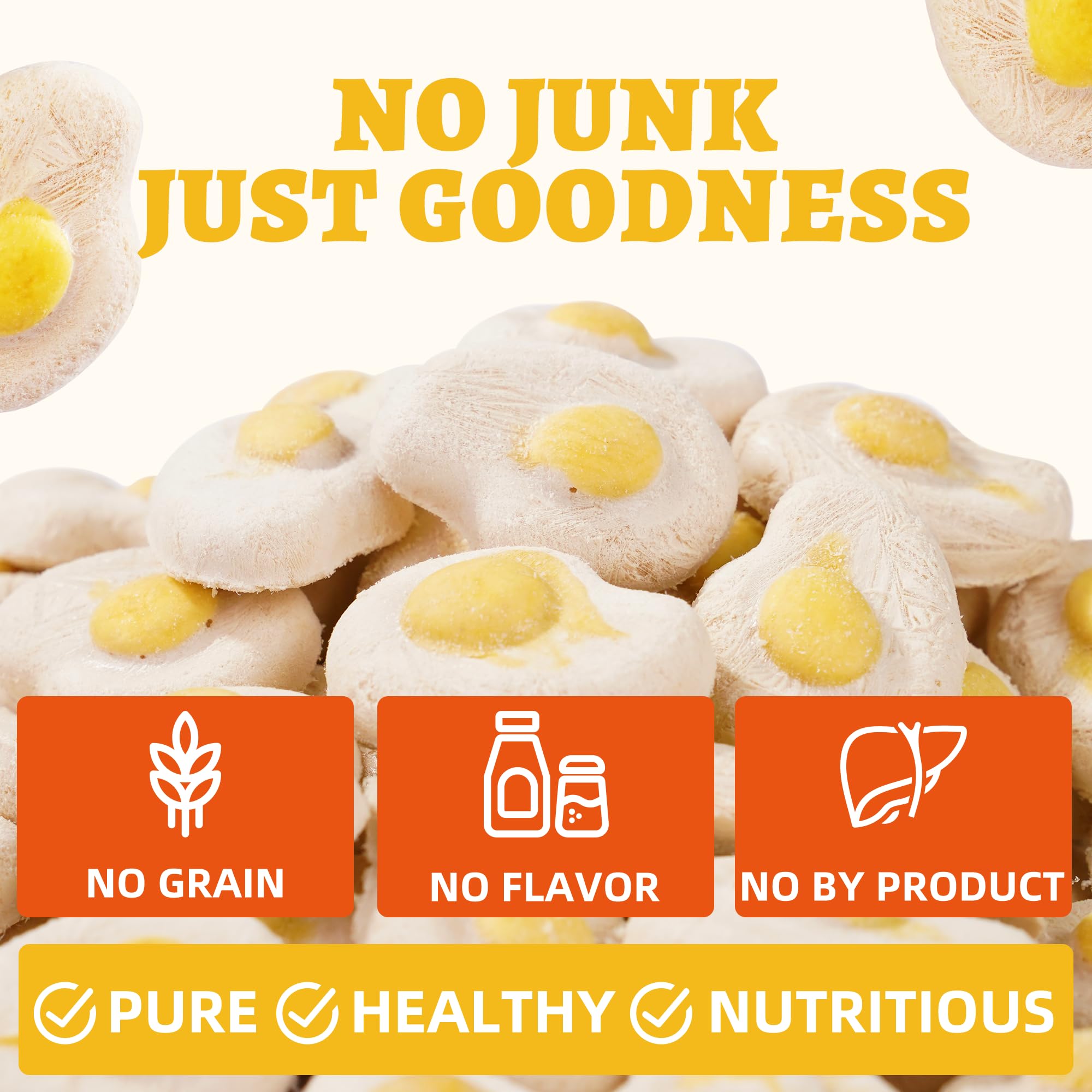 Ingrédients Wellix SunnyBites 70% poulet pour un goût riche et nutritif