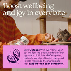 WellJoy dual bénéfice : mise en valeur de la synergie digestion et calme.