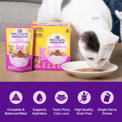 Poche Wellness Appetizing Entrées Mousse Chaton, portion 1,4 oz prête à servir