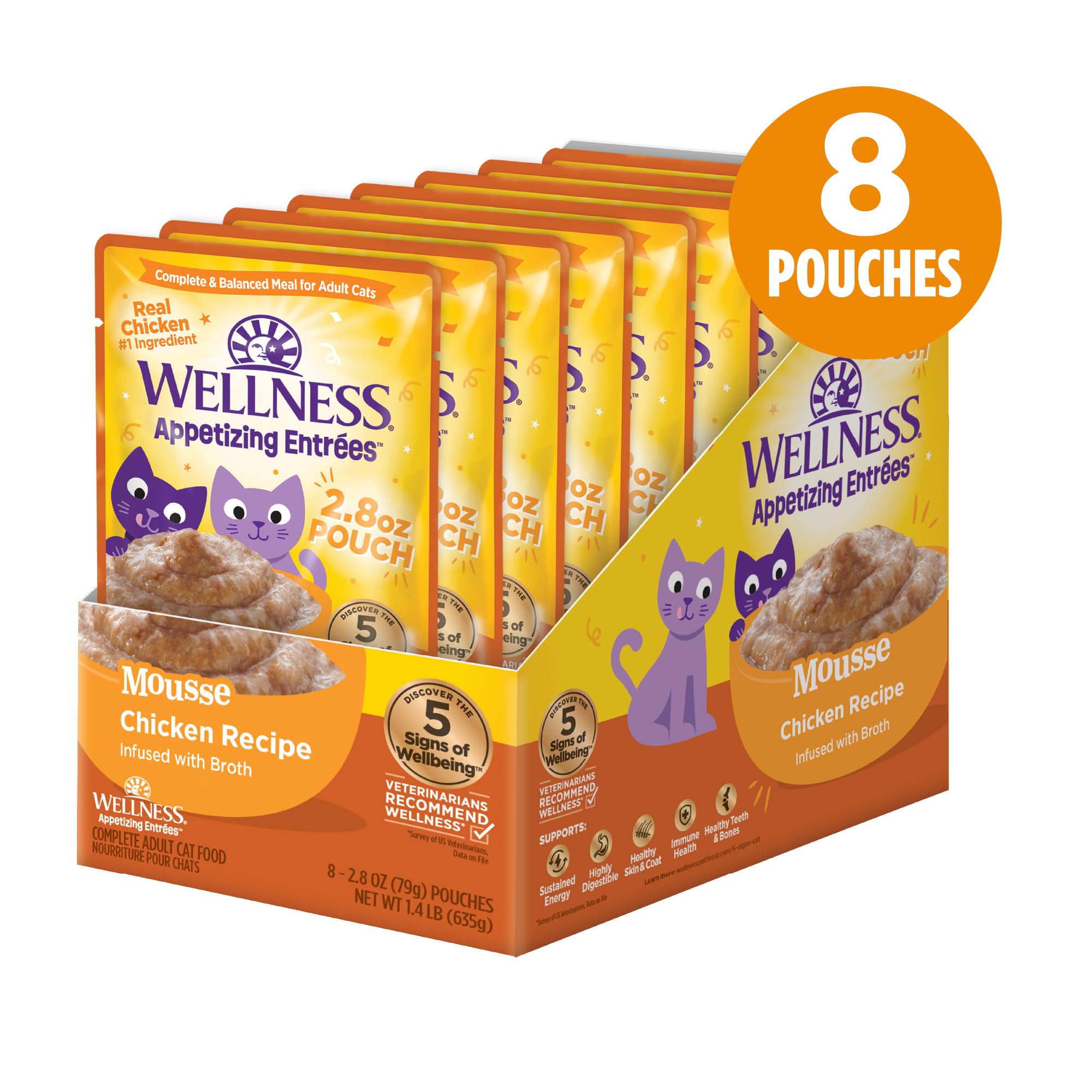 Wellness Appetizing Mousse : bouillon hydratant soutenant l'hydratation quotidienne.