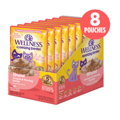 Texture soyeuse et bouillon riche, idéal pour les repas quotidiens des chats
