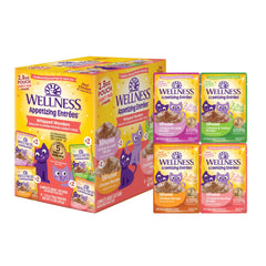 Wellness Appetizing Mousse Floconnée – sachet poulet, texture mousse et goût apprécié.