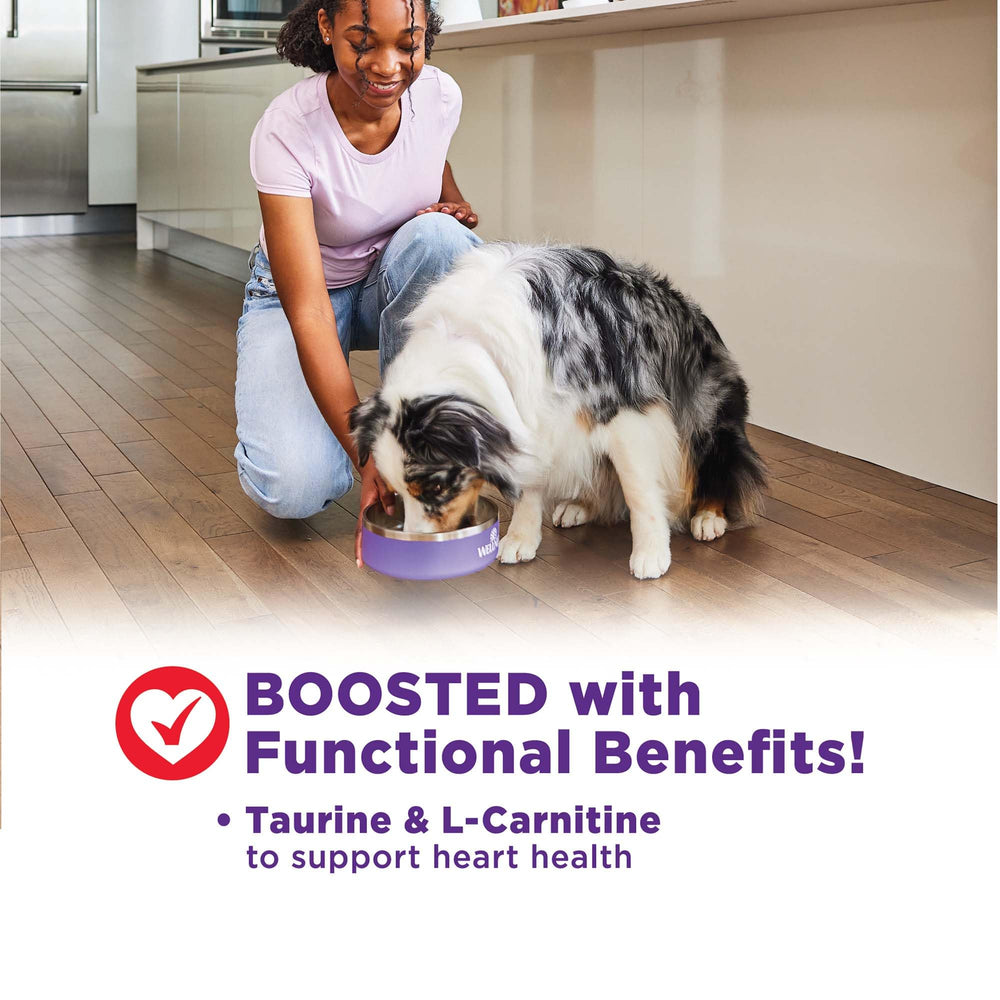 Wellness Bowl Boosters application-dans-bol montre comment saupoudrer le topping sur le repas.