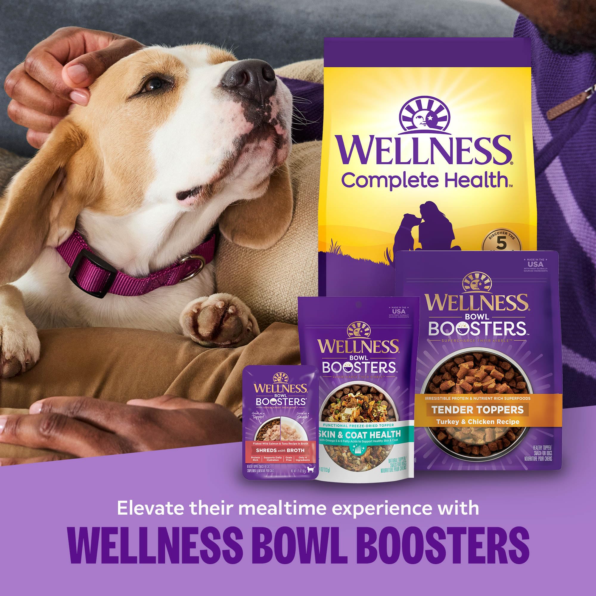 Wellness Bowl Boosters Bare – fabrique aux Etats-Unis dans une installation moderne.