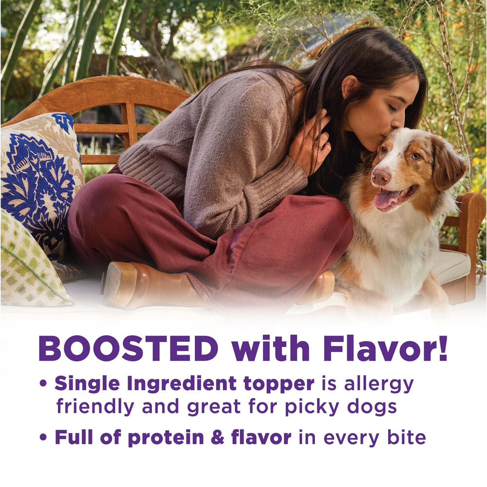 Wellness Bowl Boosters: ingrédients naturels sans maïs, blé ni soja.