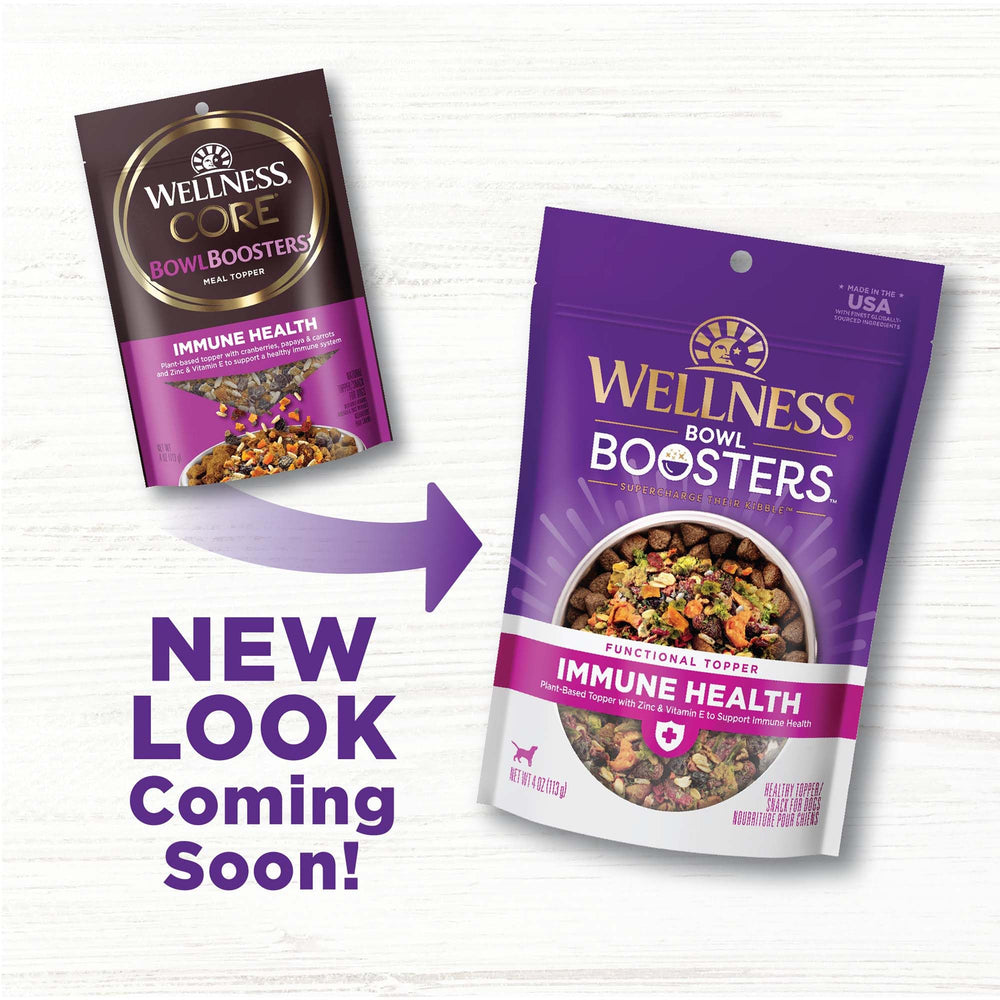 Wellness Bowl Boosters: textures lyophilisées pour une appétence accrue et un repas varié.