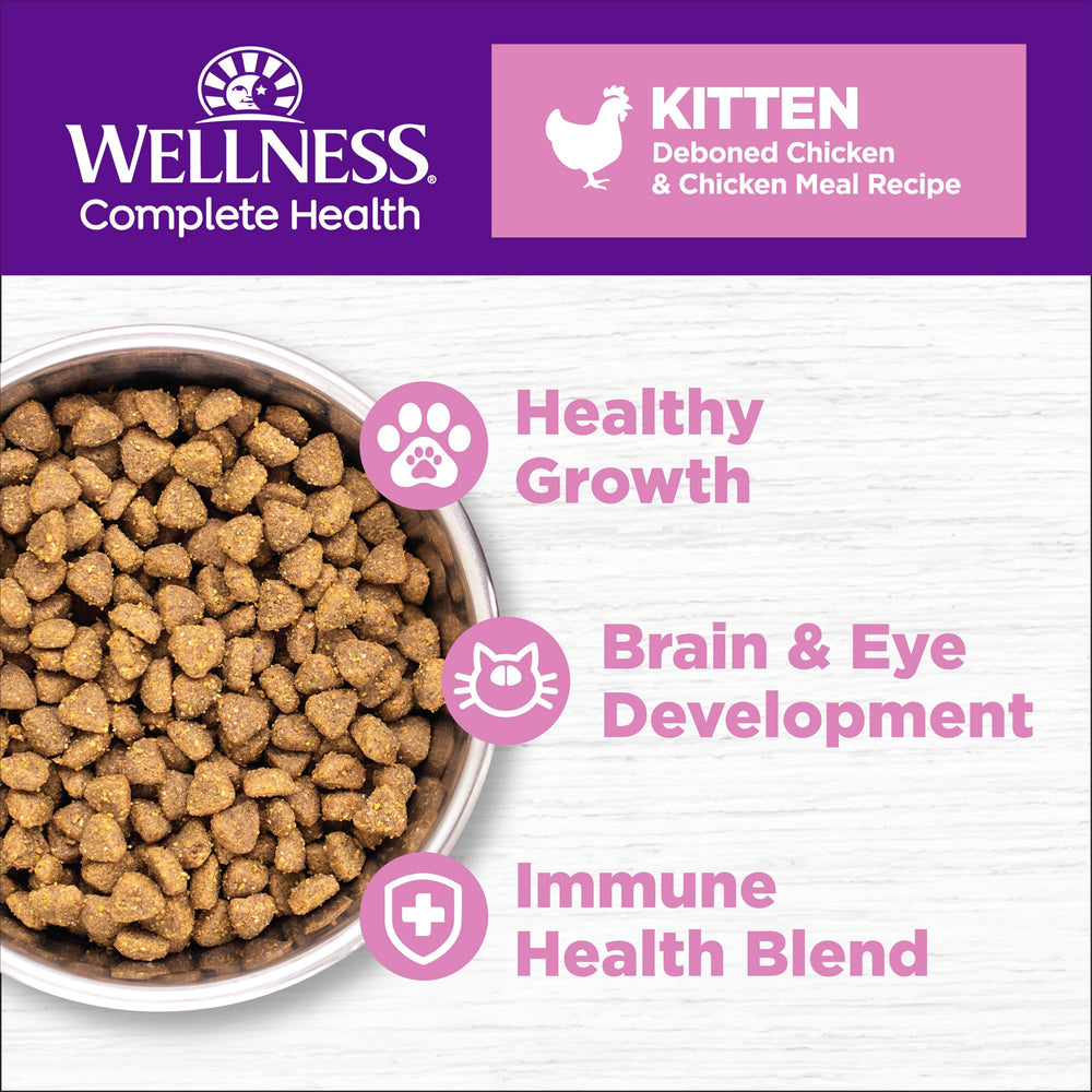 Wellness chaton bol quotidien - recette au poulet, énergie pour les jeux.