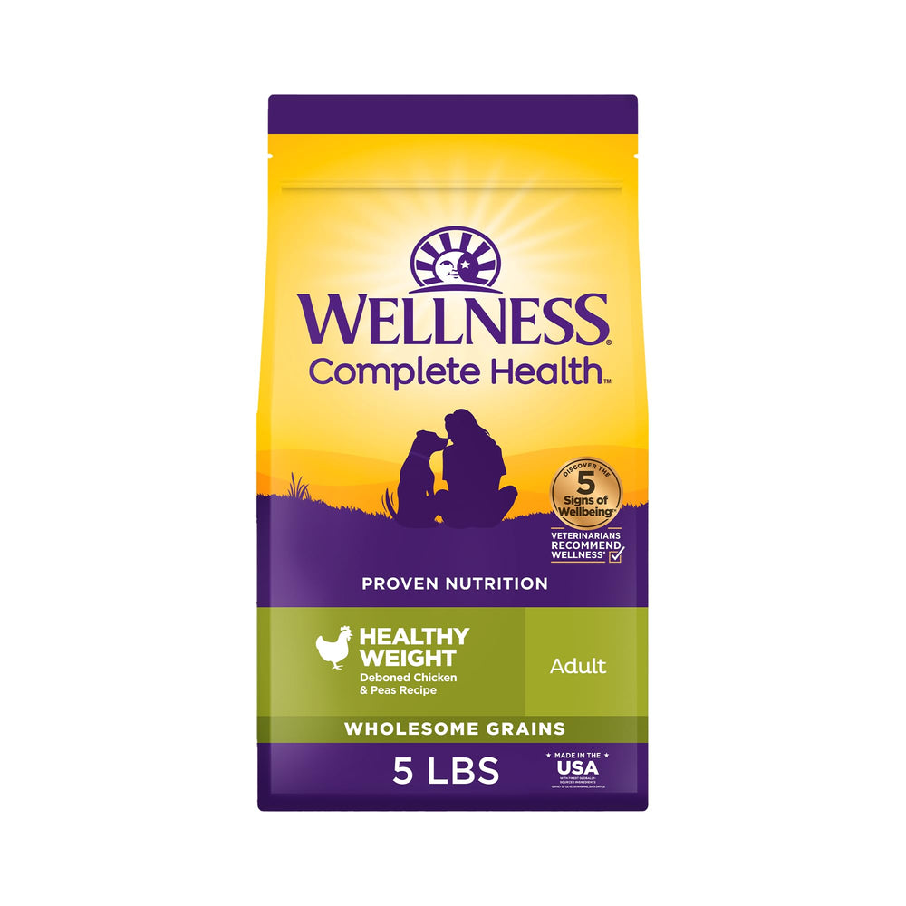 Wellness Complete Health croquettes poulet et pois pour chiens actifs
