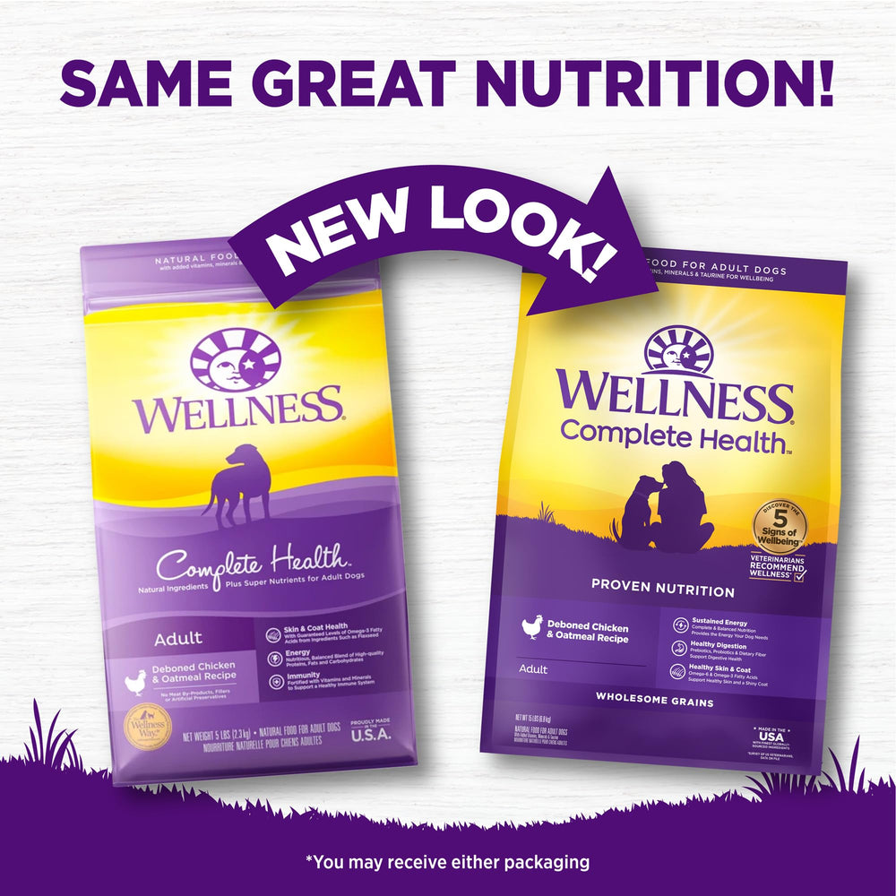 Texture crounante Wellness Complete Health favorisant digestion