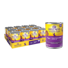 Wellness Complete Health Pate chat adulte: dinde et saumon, protéine de qualité.