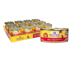 Wellness Complete Health pâté chat adulte, texture lisse et appétente.