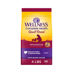 Wellness Complete Health sac sec petit chien, facilité de dosage quotidien