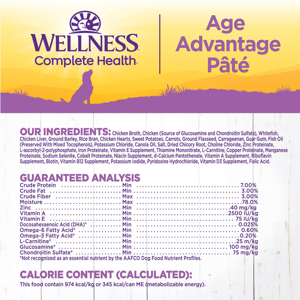 Sans céréales: Wellness Complete Health privilégie des ingrédients naturels sans maïs, blé ou soja.