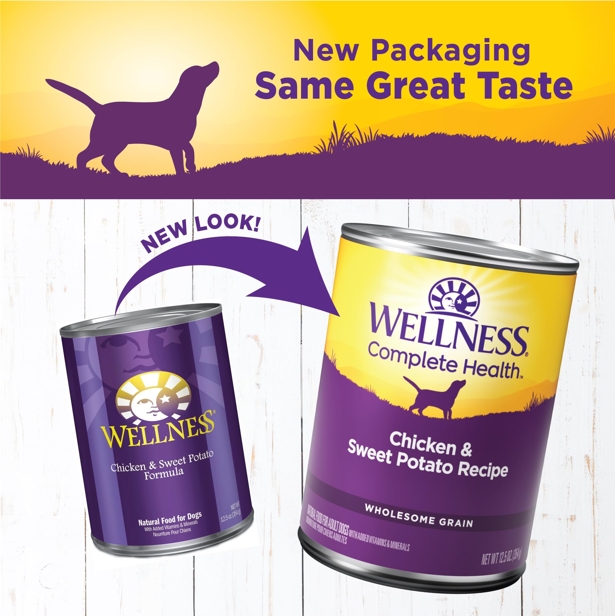 Texture pate lisse Wellness Complete Health pour une dégustation facile.