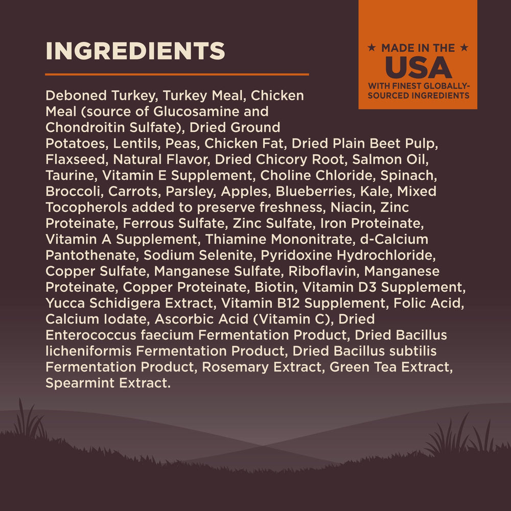 Wellness Core ingredients naturels sans additifs artificiels