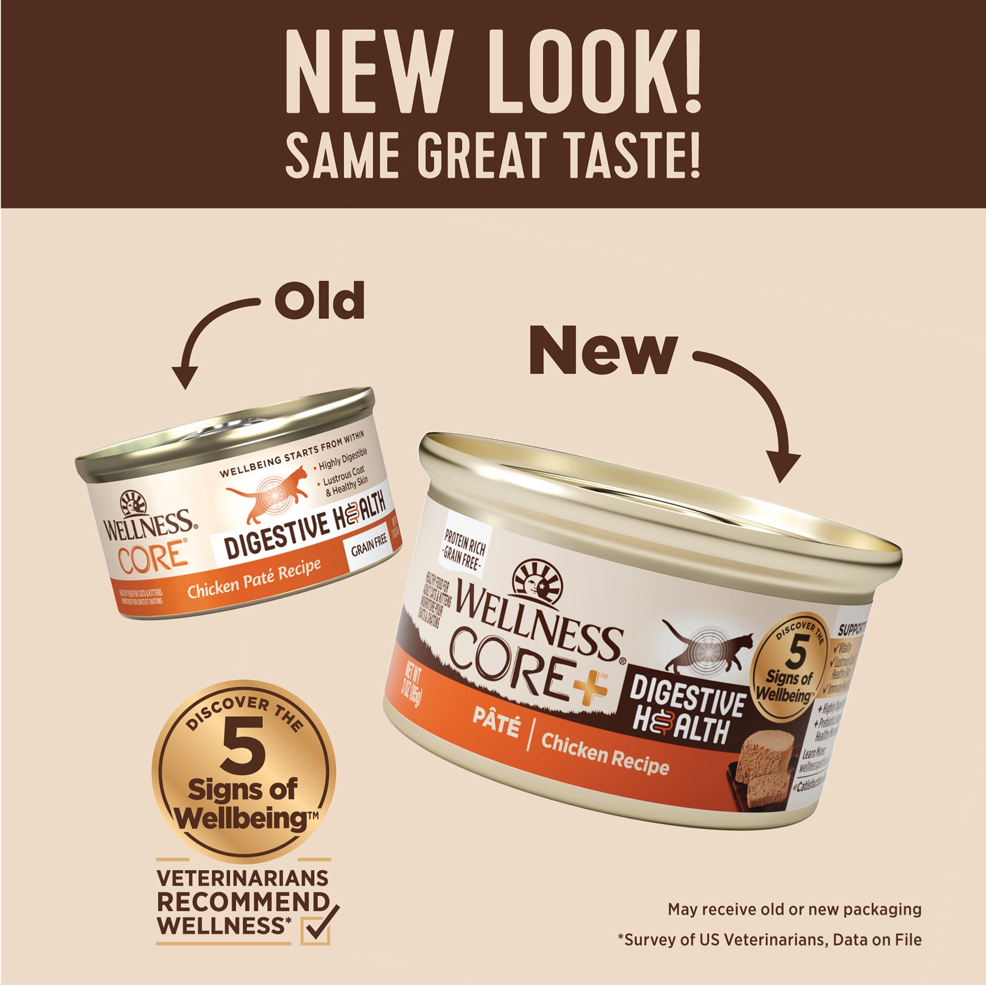 Wellness CORE+ Pâté chat 85 g – boîtes faciles à partager