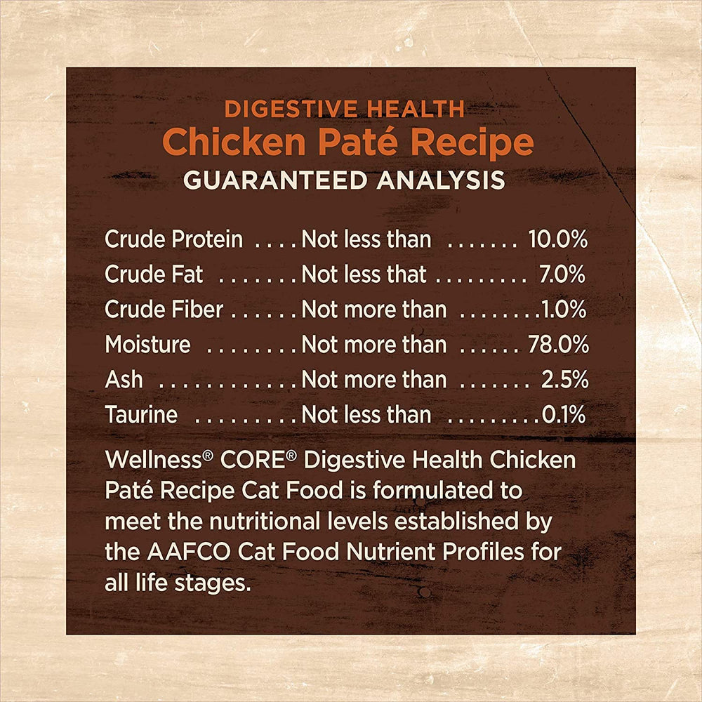 Pâté Wellness Core Digestive chat dinde: option légère pour sa routine alimentaire.