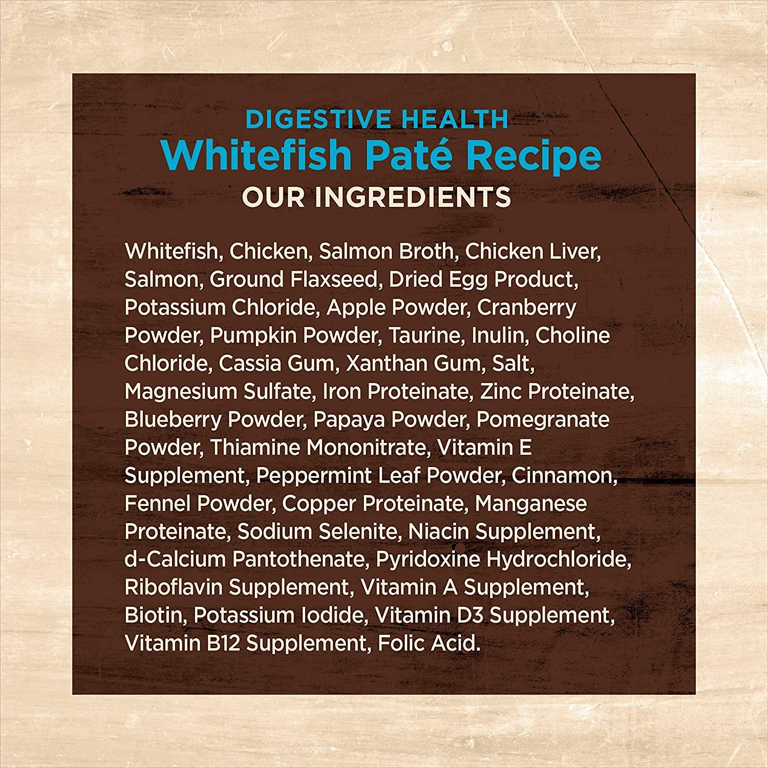 Pâté Wellness Core Digestive chat: fabriqué en Amérique du Nord avec garantie Wellness.