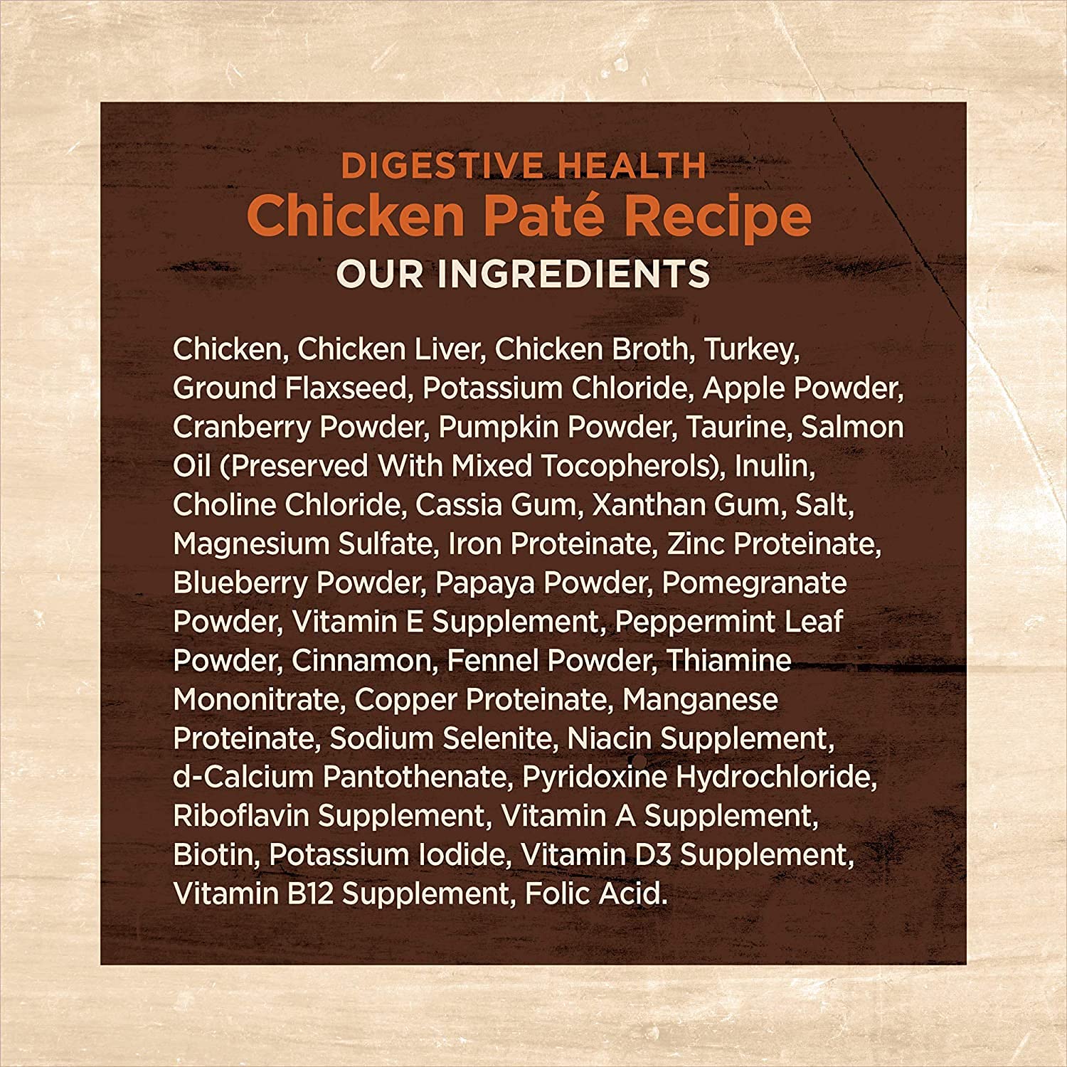 Pâté sans céréales Wellness Core Digestive chat: formule adaptée aux sensibilités.
