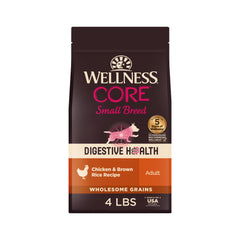 Wellness CORE Digestive Health croquettes pour petits chiens au poulet, soutien digestif.